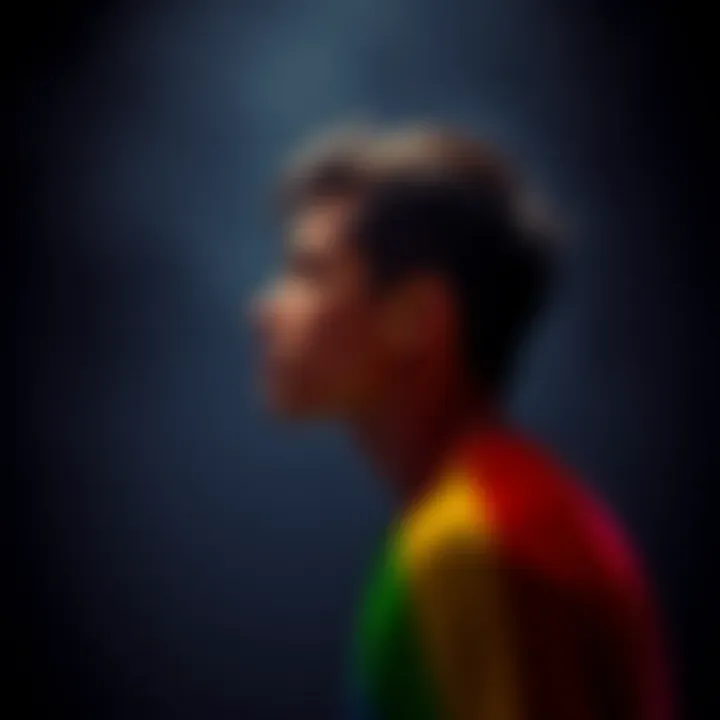 Colorful spectrum representing diverse gender identities beyond traditional categories
