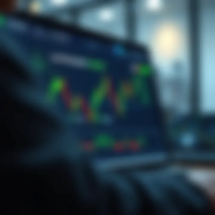 Illustration of a secure trading platform interface highlighting key features and risk management tools