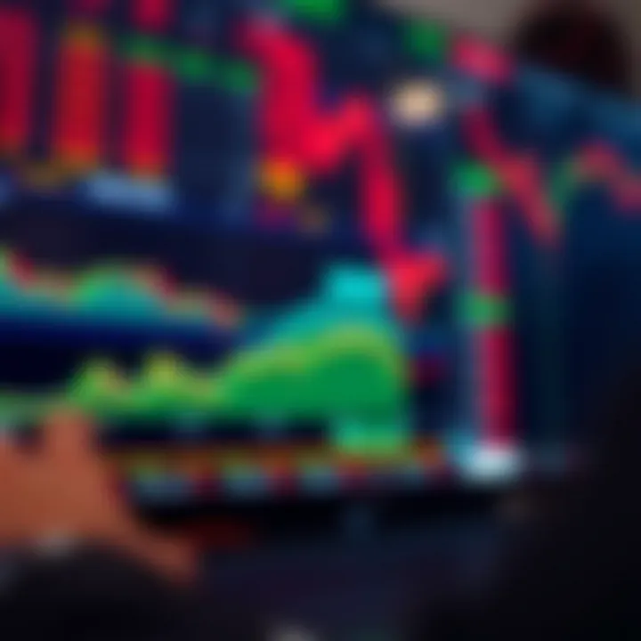 Dashboard of a forex trading platform showing currency pairs and live market data