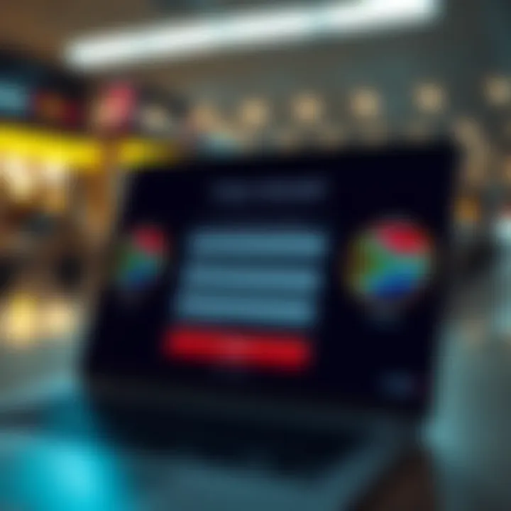 Visual representation of a secure online registration form with South African regulation badges