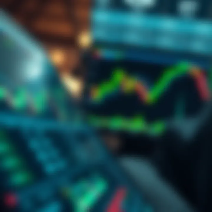 Visual representation of factors influencing currency values such as economic indicators and market trends