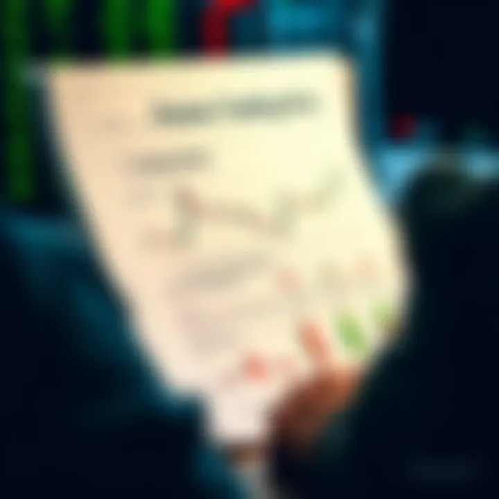 Screenshot of a well-organized PDF document showing a forex trading plan layout with charts and notes