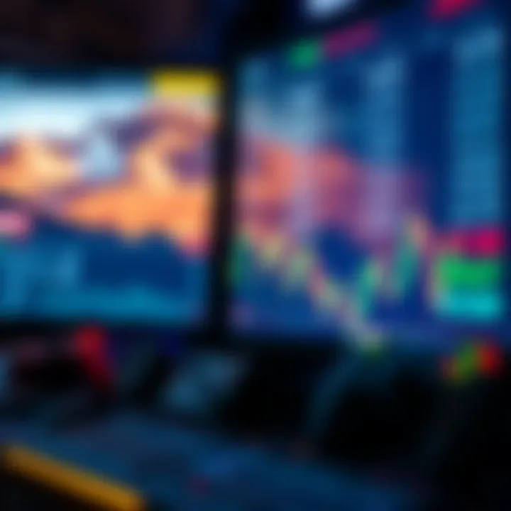 Digital screen displaying fluctuating game prices during active trading hours