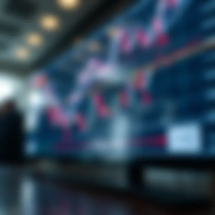 Diagram showing bearish harami candlestick pattern with trend reversal signals