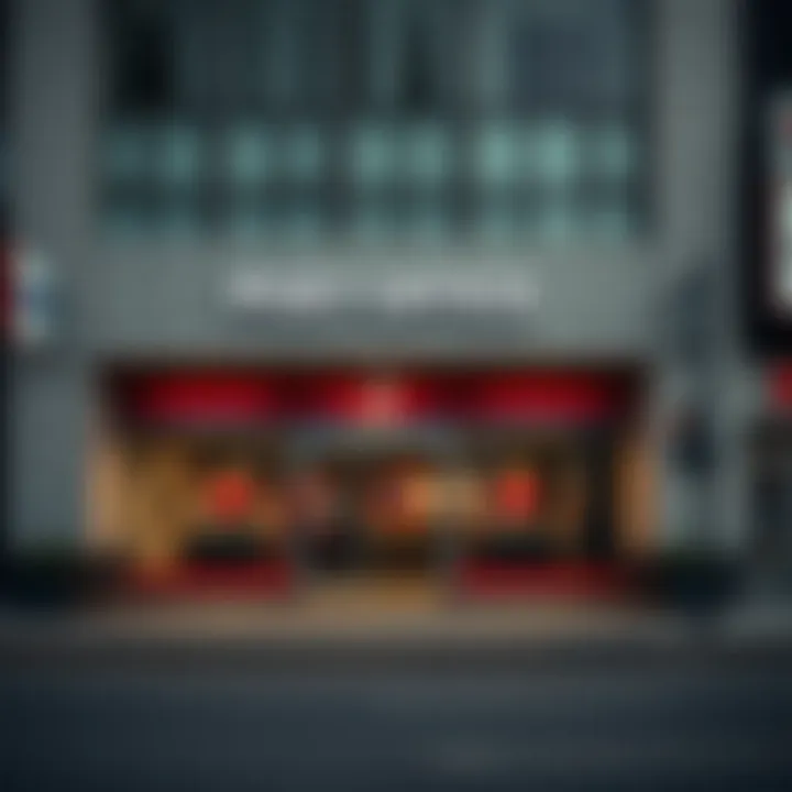 Exterior view of a Highveld post office building during daytime showing the entrance and service windows