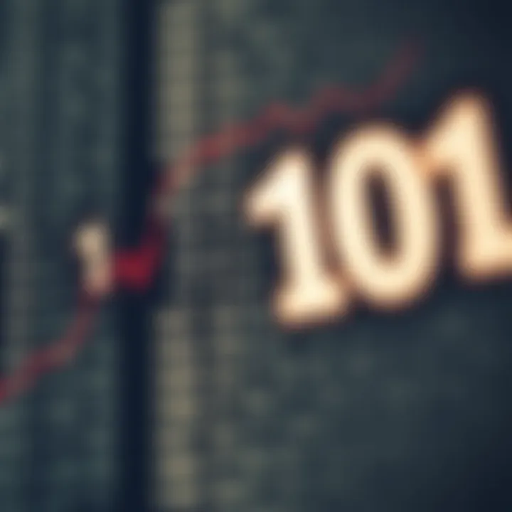 Illustration showing the conversion of a decimal number into its binary equivalent with highlighted digits