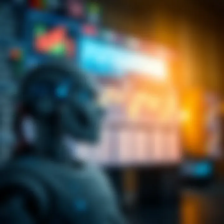 Graphic illustrating benefits and risks of using automated trading systems in financial markets