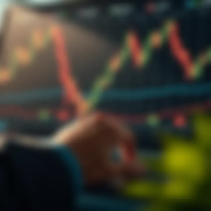 Conceptual illustration of risk management strategies in forex trading