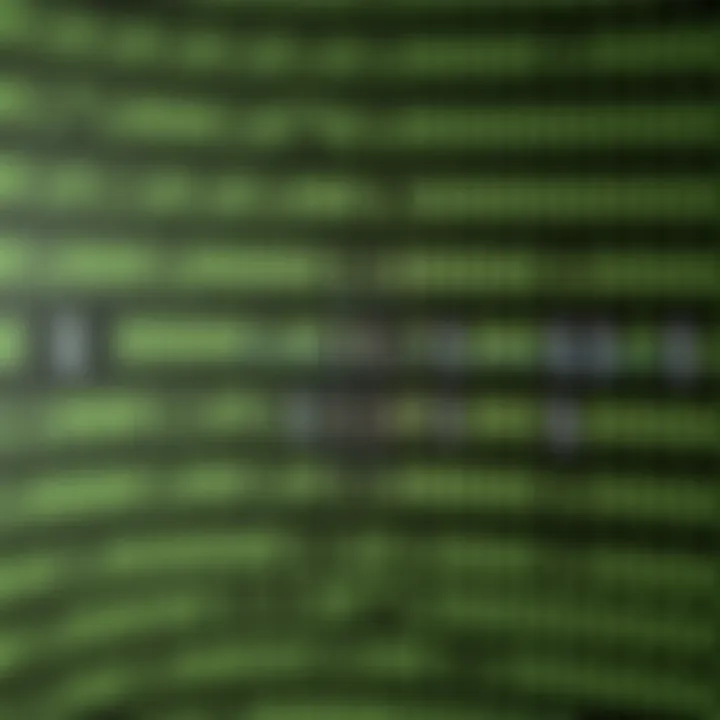 Diagram showing conversion from hexadecimal digits to binary code representation