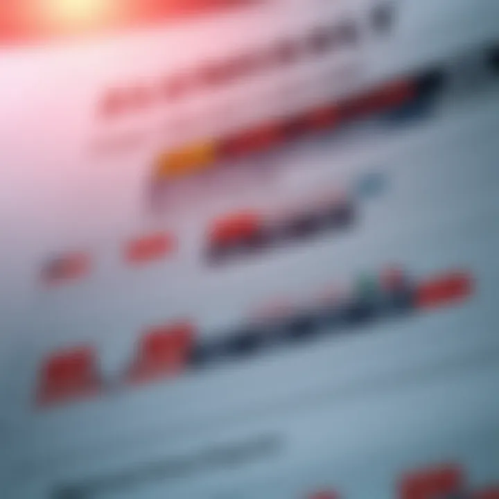 Economic Calendar Highlighting Major Events and Regional Market Impact Detailed economic calendar displaying key dates and events with regional market impacts and indicator timings