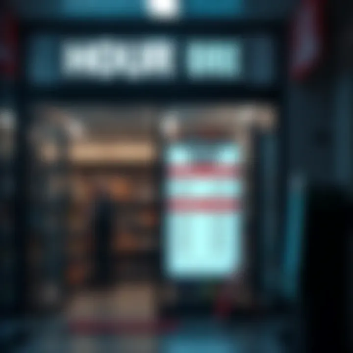 Liquor store entrance with clear trading hours sign displayed under Level 1 restrictions