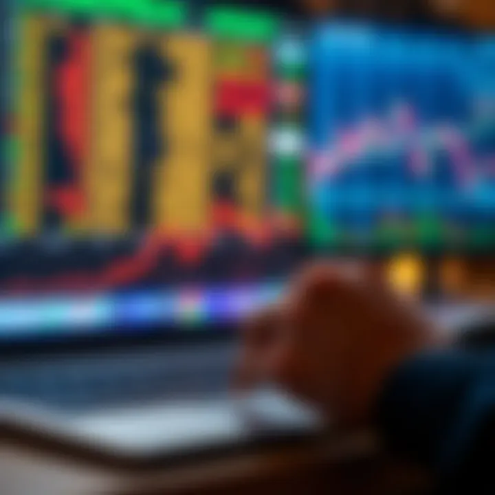 Diagram illustrating the high risk and uncertainty associated with binary options trading