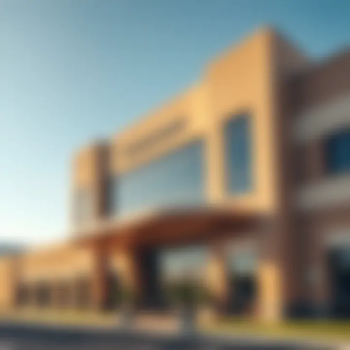 Exterior view of Wynberg Library entrance under clear sky