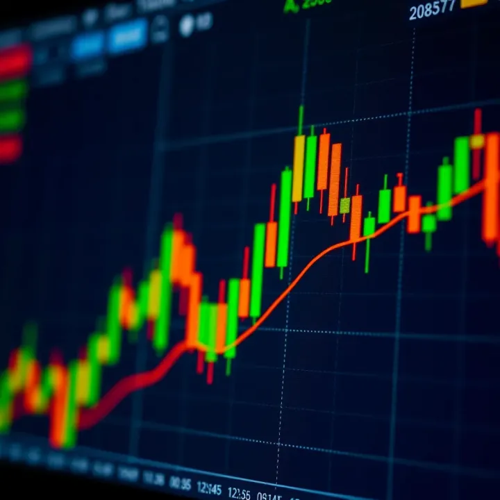 Various forex candlestick patterns showing bullish and bearish signals on a trading chart