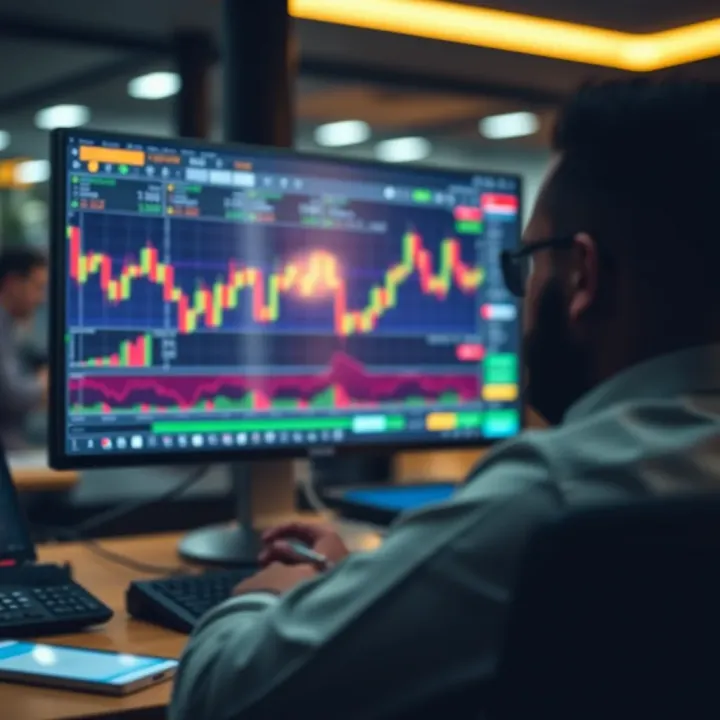 Illustration of key features and safety tips for using free forex trading platforms