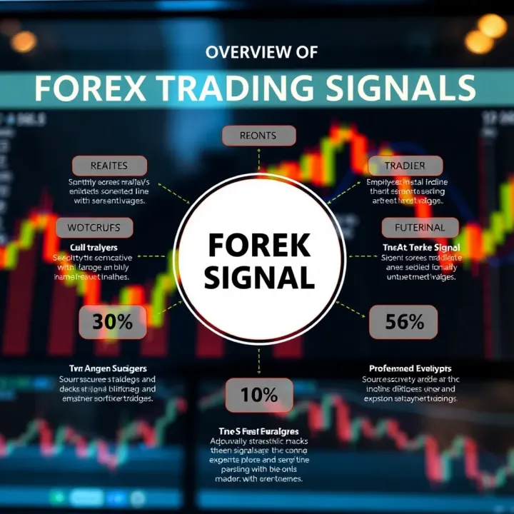 Diagram explaining sources and types of forex trading signals for informed decisions