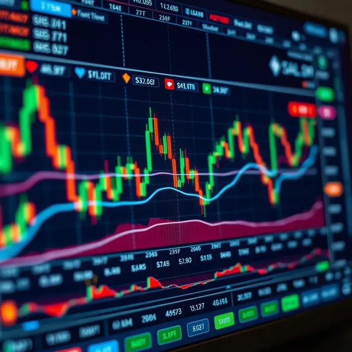 Chart illustrating key forex trading strategies and risk management techniques
