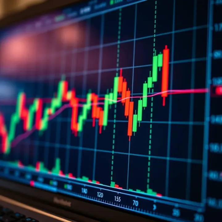 Chart illustrating bullish engulfing candlestick pattern in a stock market graph