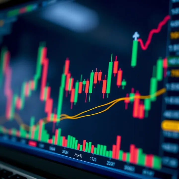 Annotated forex trading chart highlighting key candlestick formations used in South African markets