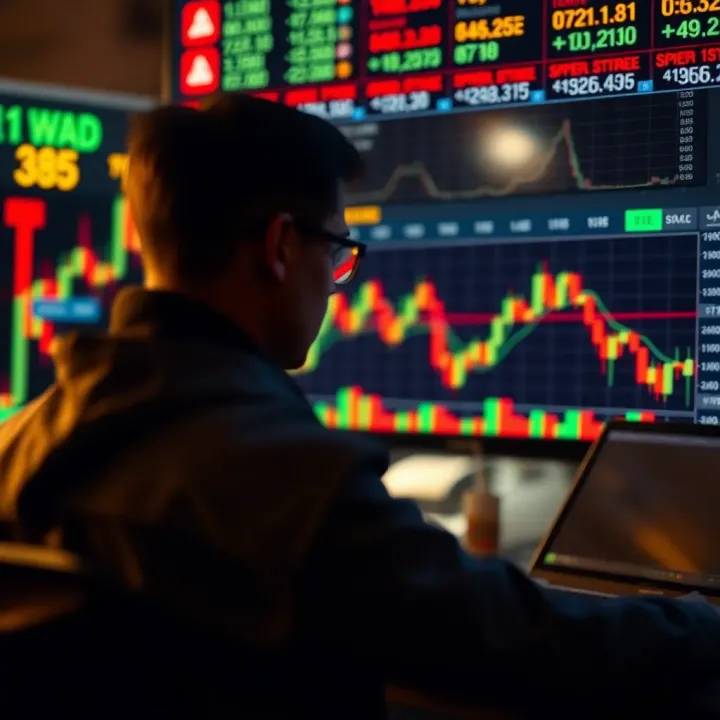 Conceptual graphic illustrating risk management and strategy planning in forex trading