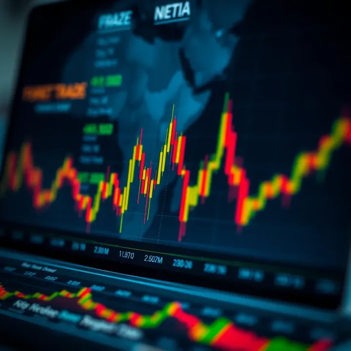 Graph showing forex market activity spikes during overlapping trading sessions