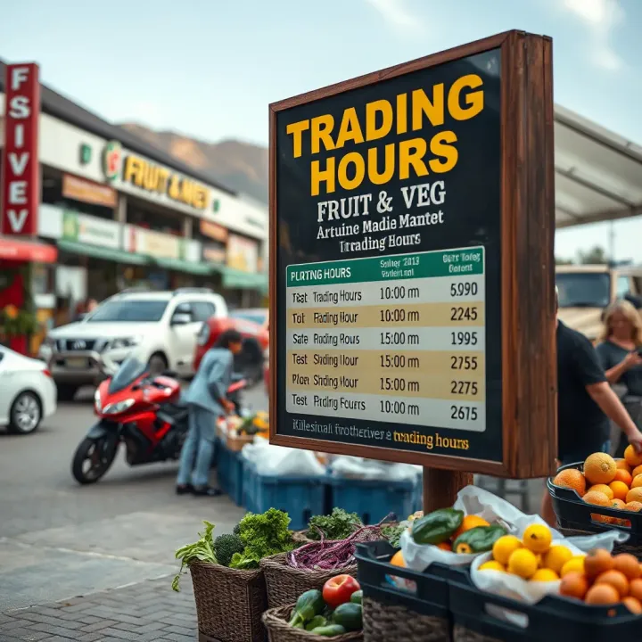 Fruit and Veg Kuilsriver Trading Hours Guide
