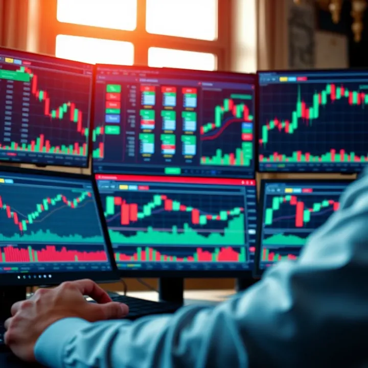 Developing Trading Strategies with Binary Options Demo Accounts Graphical representation of trading strategy development using binary options with charts and analysis tools